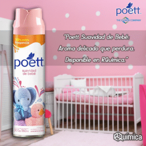 Poett desodorante de ambiente suavidad de bebé (Aerosol) x 360 ml